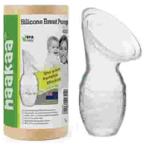 Haakaa Manual Breast Pump Silicone Breastpump Milk Saver (4oz/100ml)