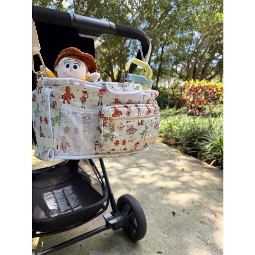 Toy Story Stroller Organizer Bag | Diaper Caddy, Baby Travel Storage, Theme Park Ready