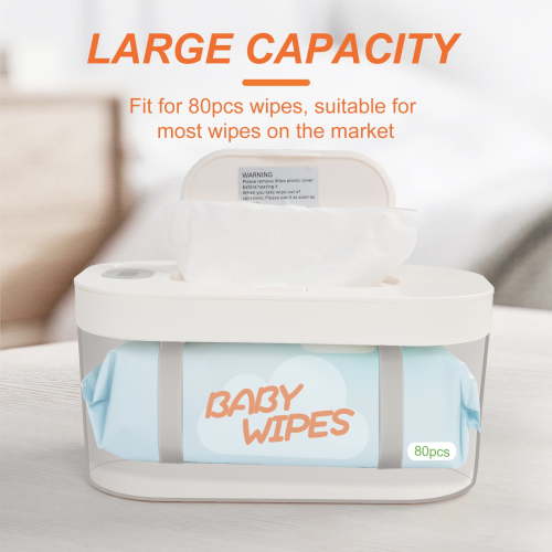 Baby Wipe Warmer, Large Capacity, Top Heating, Portable Dispenser Holder for Infants, Newborns, and Babies, Keep Your Baby's Wipes Warm and Comfy