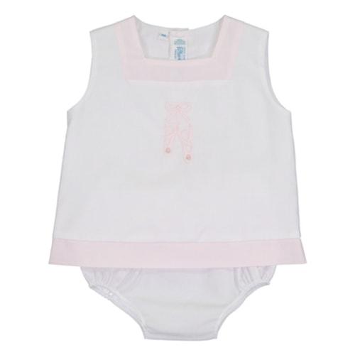 Ballet Shoes Diaper Set