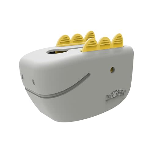 Dr. Brown's Dino-Soft Baby Bath Spout Cover, Soft and Safe Tub Faucet Cover, Bathtub Safety for Kids, 0m+, BPA Free