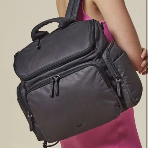 Baby Bag | Caraa - Luxury Sports Bags - Medium - Black Cotton