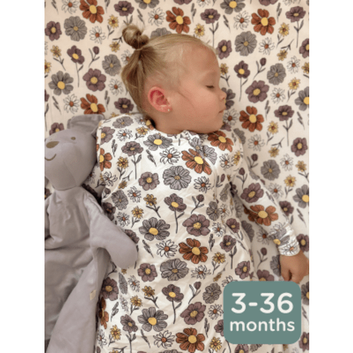 Swaddle Sleep Sack - Posie / 1.0 TOG