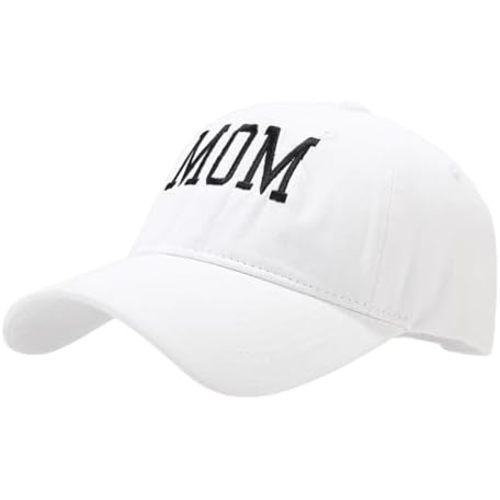 Mom and Dad Hats Fathers Day Mothers Day Embroidered Adjustable Baseball Cap New Parents Gift for Couples