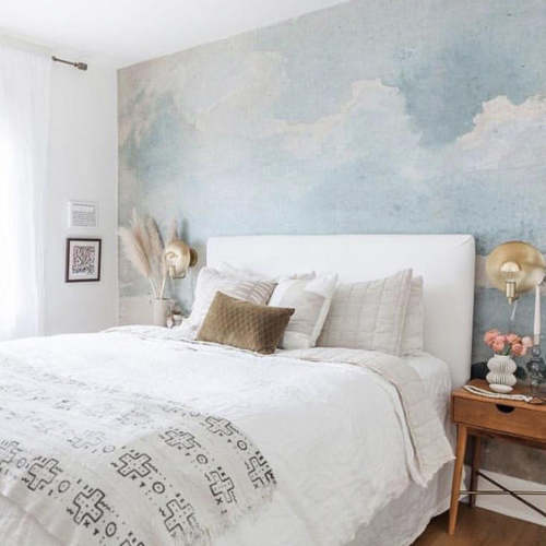 Clouded Mural - Pre-Pasted Wallpaper