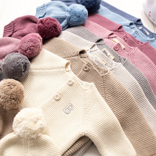 Personalised Baby Bubble Cardigan