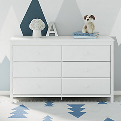 Storkcraft Alpine 6 Drawer Double Dresser