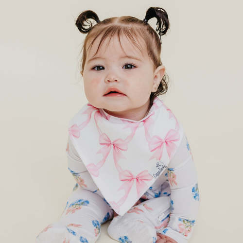 4 Pack Baby Bandana Bibs - Bow My Gosh