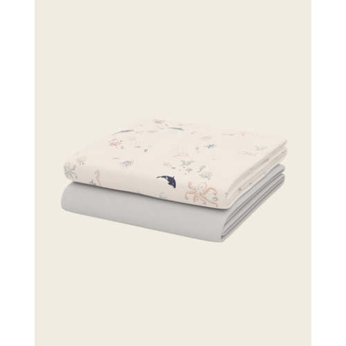 Seascape Crib Sheet Set