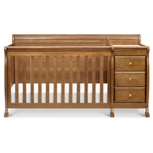 DaVinci Kalani 4-in-1 Crib and Changer Combo – Chestnut