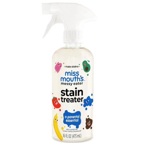 Miss Mouth's Messy Eater Stain Treater Spray - 16oz Stain Remover - Newborn & Baby Essentials - No Dry Cleaning Food, Grease, Coffee Off Laundry, Underwear, Fabric