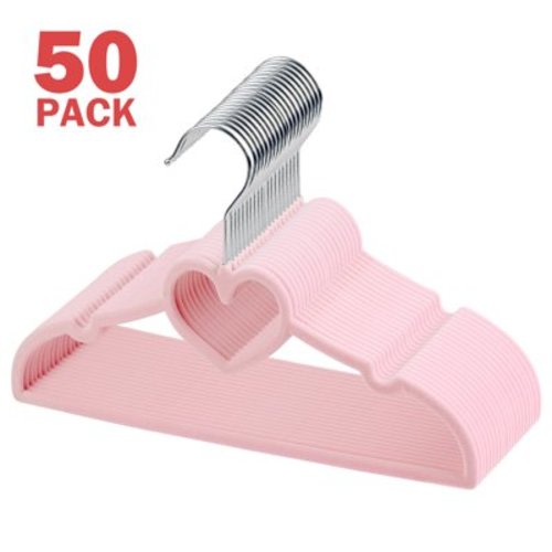 50 Pack Kids Hangers,Premium Velvet Strong and Durable Baby Hangers, Non-Slip Toddler Hangers, Baby Clothes Hangers With 360°Swivel Hook,12.8”Children Hangers,Ultra Slim and Stackable Space Saving