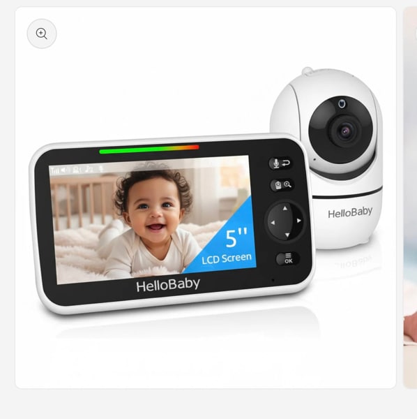 HelloBaby HB6550Pro Video Baby Monitor