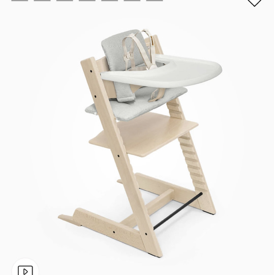 Tripp Trapp® Wood High Chair with Tray | Stokke® Online Shop