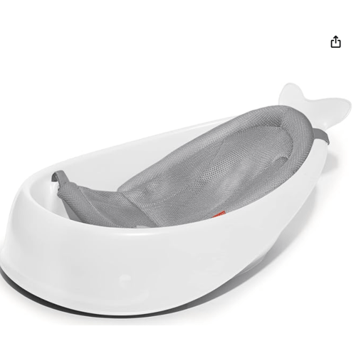 Skip Hop Moby Smart Sling 3 Stage Bath Tub, White : Amazon.sg: Fashion