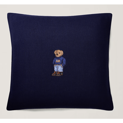 Polo Bear Throw Pillow