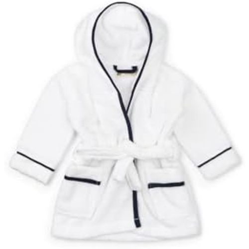 MONICA + ANDY Bathrobe, Terry Hooded Bathrobe, 100% Organic Clothes for Girls & Boys, Sizes For Kids, Toddler & Infant