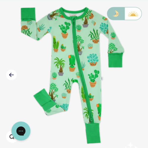 Succulent Love Zippy – Little Sleepies