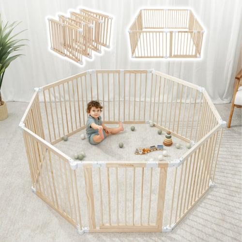 Baby Playpen & Baby Gate for Toddler and Babies by Comfy Cubs