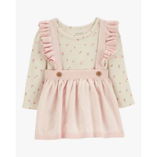 Baby 2-Piece Long-Sleeve Bodysuit & Sweater Knit Jumper Set - Carter's | Carter's