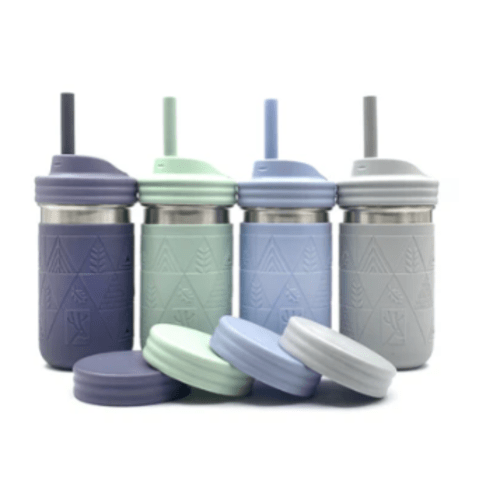 Stainless Steel 10oz Drinking Tumblers + Food Storage