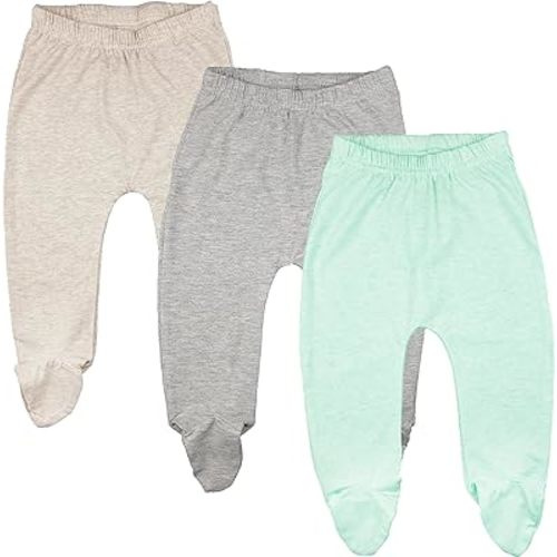 Baby Soft Cotton Spandex Pants with Feet