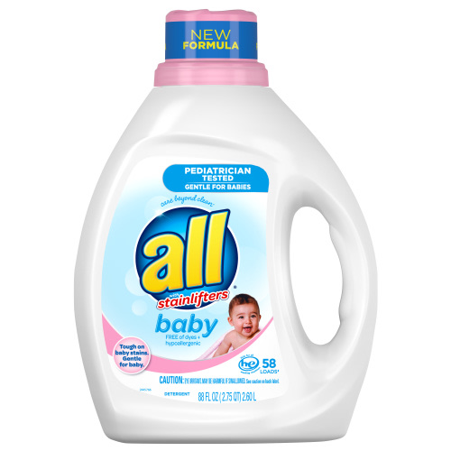 all Baby Liquid Laundry Detergent