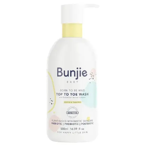 Bunjie Born To Be Mild Top To Toe 500ML | Baby Bunting AU