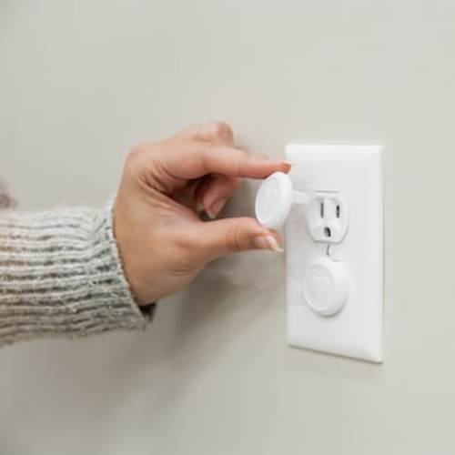Regalo Regalo Home Safety Clear Outlet Plugs (24pk) 6100 W at Lowes.com