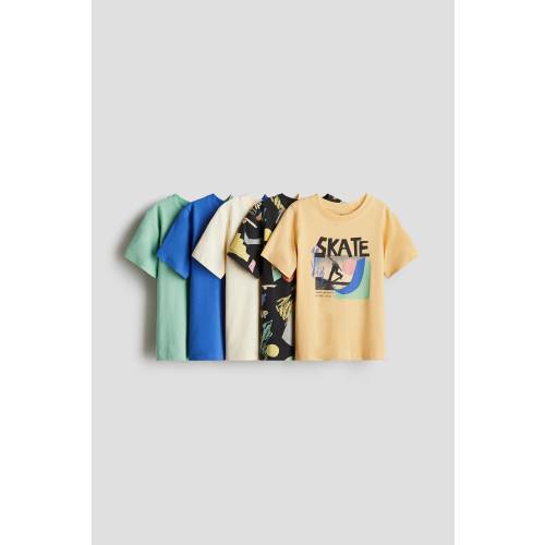 5-PACK JERSEY T-SHIRTS
