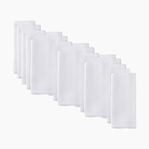 Gerber Flatfold Birdseye Cloth Diapers - White, OS