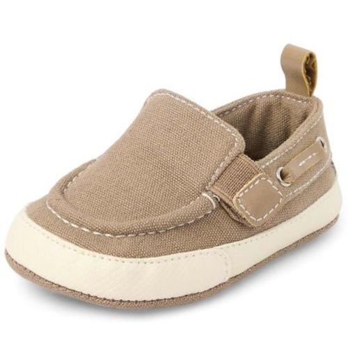 The Children's Place Baby Boys Boat Shoes Tan 0-3 M