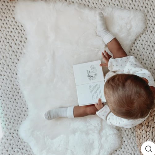 Sheepskin Rug, Shorn Lambskin Wool