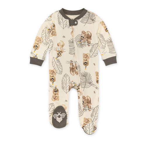 Burt's Bees Baby Organic Cotton Baby One Piece Sleep 'N Play, Sizes Newborn-6/9 Months