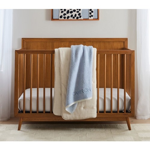 west elm x pbk Mid Century 4-in-1 Convertible Crib, Acorn