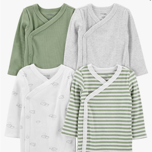 Simple Joys by Carter's unisex-baby 4-pack Side Snap Bodysuit