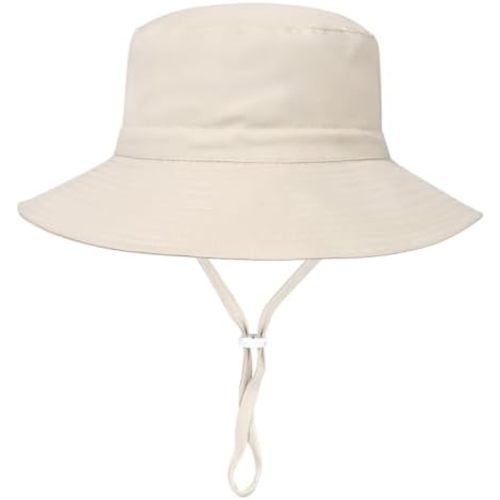 Baby Toddler Sun Hat,Boys Girls Bucket Hat for Kids UPF 50+ Sun Protective Child Summer Beach Hats 0-5 Years