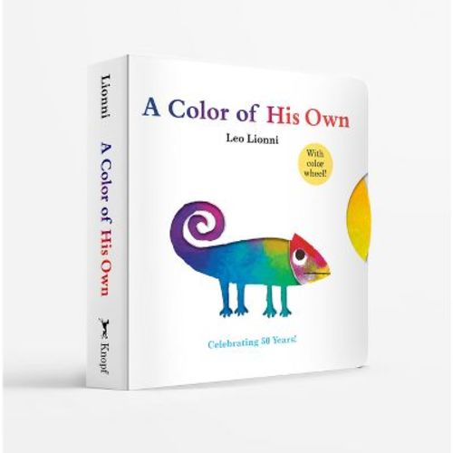 A Color of His Own with Color Wheel - by Leo Lionni (Board Book)