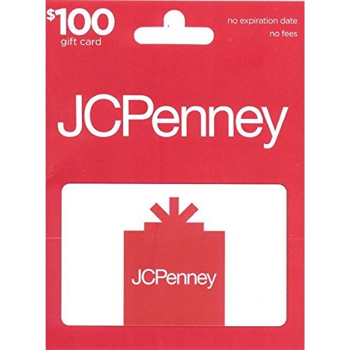 JCPenney Gift Card $100
