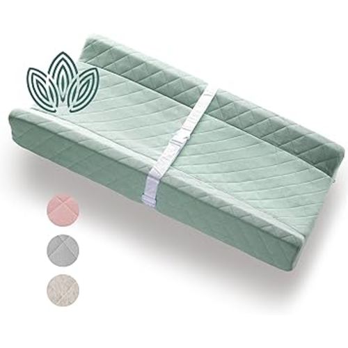 Contoured Changing Pad with Removable & Washable Cover