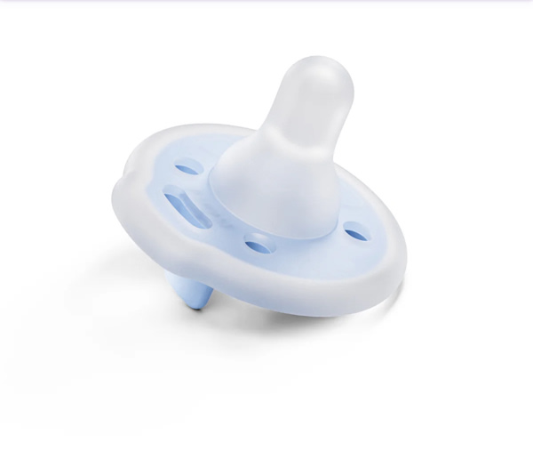 babypace breast-like pacifier 0-12 mo single - cloudless | mōmi
