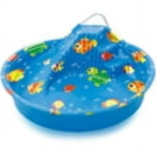 Summer Escapes 70" Wading Pool with Slide, Blue