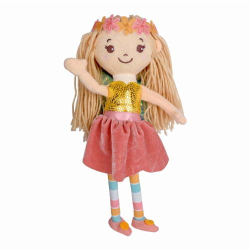 Hopscotch Lane 13 inch Floppy Doll - Organic Recycled Materials