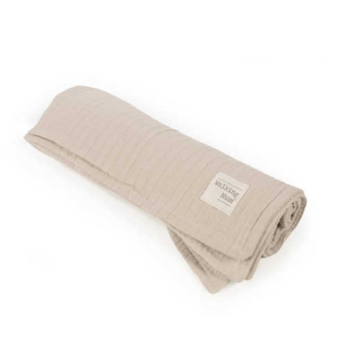 BLANKET/MUSLIN ECO MUM APRICOT - Walking Mum