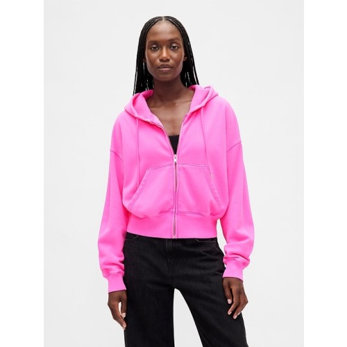 VintageSoft Wedge Zip Hoodie