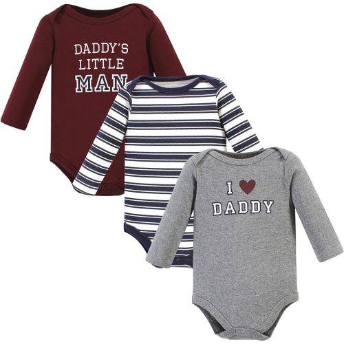 Hudson Baby Unisex Baby Cotton Long-Sleeve Bodysuits