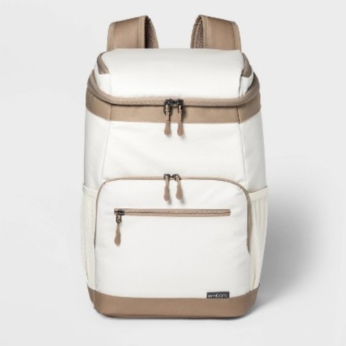 Soft Sided 18qt Backpack Cooler - Embark™, Color: Tan