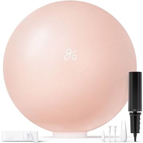 Greater Goods Professional Exercise Ball - Yoga Ball for Working Out, Balance, Stability, and Pregnancy, in Multiple Sizes and Colors