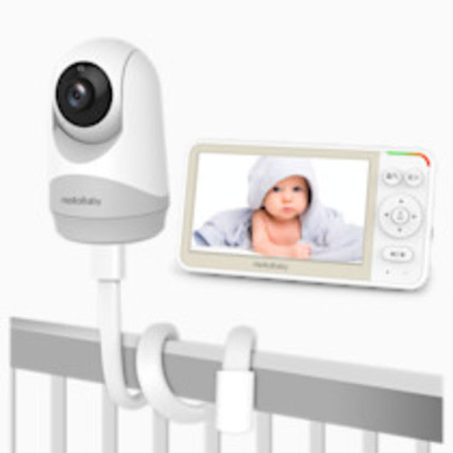 HelloBaby 5.0" IPS LCD Digital Wireless Video Baby Monitor with Mount