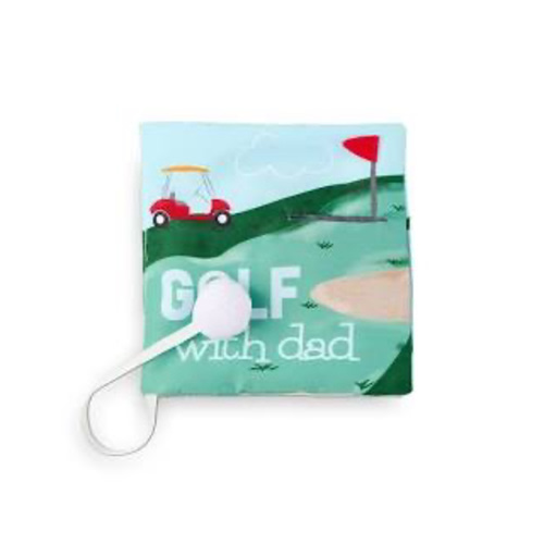 Mud Pie Children's Golf with Dad Plush Book
